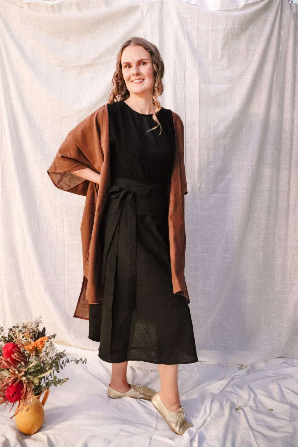 Hemp Terracotta Cape - Wildalaya Hemp