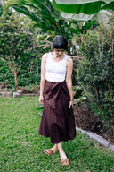Wildalaya Everyday Hemp Wrap Skirt
