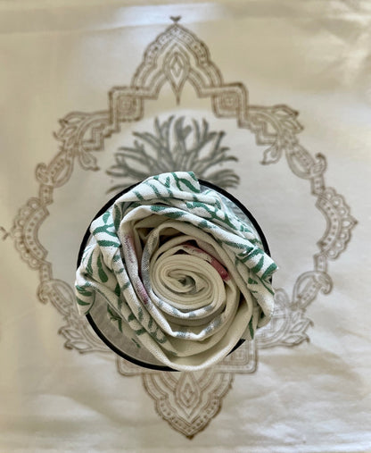 Rukh Table Placement Mats and Napkins (Set of 6) - Wildalaya